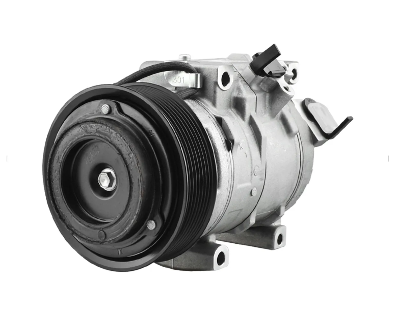 Compressor Ar 12V John Deere Trator Escavadeira 10SRE18C Polia 8PK