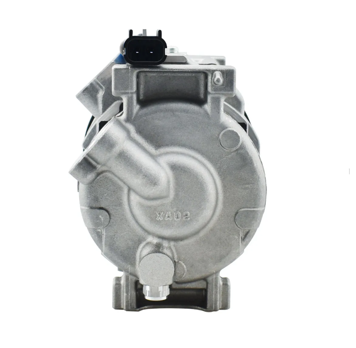Compressor Ar 12V John Deere Trator Escavadeira 10SRE18C Polia 8PK - Imagem 3